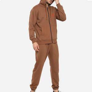 Private Label <b>Top</b> Selling Latest Design Tracksuits For Men Customized Your Own Design Breathable <b>Zipper</b> Hoodie Tracksuit - Product Image 2