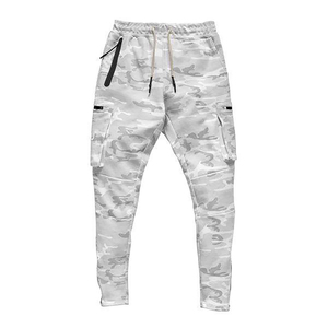 Pantalon de jogging ample en molleton de coton de haute qualité, style streetwear, séchage rapide, pour homme, idéal pour la gym, la course et l'entraînement - Product Image 1