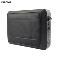 Subwoofer actif 6x9 pouces sous le siège, haut-parleur de basses alimenté, en alliage d'aluminium, pour système audio de voiture, OEM ODM Factory
