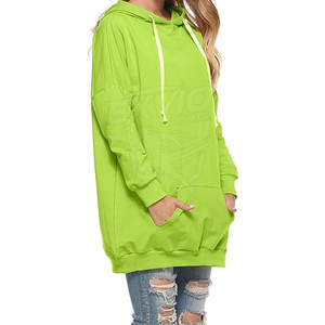 Sweat-shirt à capuche long pour femme, style tendance, taille personnalisée, vêtements décontractés, sweats à capuche à bas prix - Product Image 4