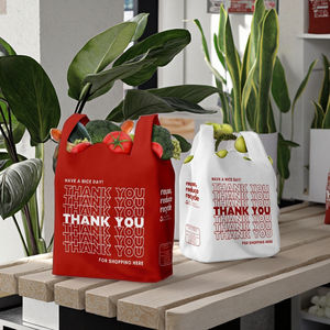 ถุงช้อปปิ้งผ้าไม่ทอธรรมดา ทนทาน ใช้ซ้ำได้ เป็นมิตรกับสิ่งแวดล้อม ความจุขนาดใหญ่ คุณภาพสูง ปรับแต่งได้สำหรับการใช้งานในการช้อปปิ้ง - Product Image 2