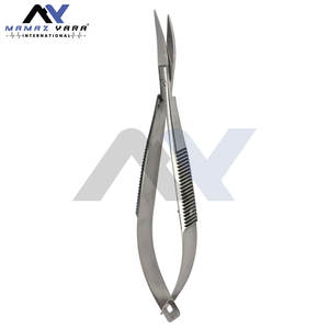 Tijeras Curvas de Acero Inoxidable de 4.5 Pulgadas, Ergonómicas, Duraderas y Diseñadas con Precisión para un Corte Cómodo - Product Image 5