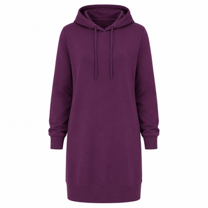 Sudadera con Capucha para Mujer FEZCO INDUSTRIES, Diseño Estampado Invernal, Corte Holgado y Cómodo, Puños Elásticos Acanalados, 100% Algodón - Product Image 2