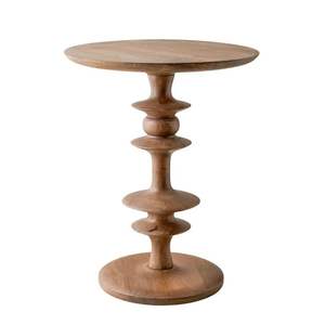 Tavolino Laterale in Legno Minimalista Perfetto per Case Moderne, Offre un Design Semplice, un Look Neutro e Praticità Quotidiana - Product Image 3