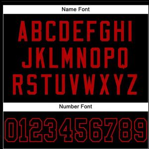 Camisetas de Fútbol Americano Personalizadas, Camisetas de Fútbol Sublimadas, Camisetas de Fútbol con Bordado Tackle Twill - Product Image 3