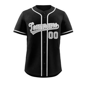 Maillots de baseball courts de haute qualité, dernière collection, séchage rapide, respirants, design personnalisé, logo sur mesure, 100% coton biologique, livraison rapide - Product Image 3