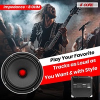 Haut-parleur de subwoofer PA 6,5 pouces 360W 5 cœurs, 8 ohms, pour basses profondes, pièce de rechange