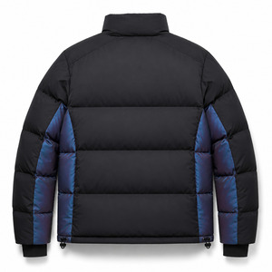 Waterproof Ripstop Shell OEM Private Label Detachable Hood Thermal Winter Men Bubble Puffer Coat - Product Image 2
