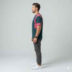 T-shirt de haute qualité, best-seller pour hommes, respirant et à séchage rapide, t-shirts en microfibre OEM pour hommes, chemise respirante - Product Image 4