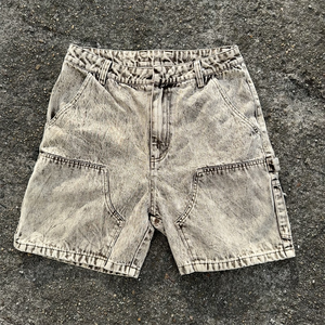 Shorts d'été décontractés pour hommes, en toile, coupe haute, à cordon de serrage, coupe-vent, séchage rapide, design tendance, fabriqués au Pakistan - Product Image 1