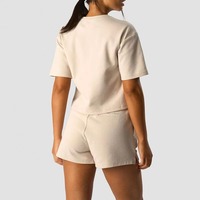 T-shirt d'été pour femme taille adulte, logo personnalisé, séchage rapide, respirant, manches courtes, couleurs/tailles personnalisables, service OEM, vente en gros