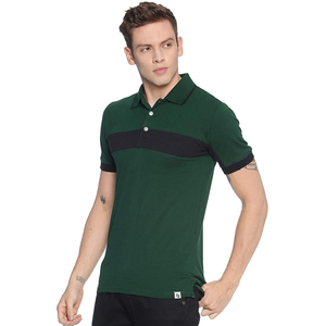 เสื้อโปโลทันสมัย 200 GSM ผ้าฝ้ายผสมโพลีเอสเตอร์ น้ำหนักเบา ดูแลง่าย ระบายอากาศได้ดี สไตล์ลำลองทันสมัย เสื้อผ้าบุรุษ รับผลิตแบบ OEM แบรนด์ส่วนตัว - Product Image 2