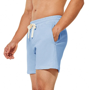 Shorts de jogging personnalisés pour hommes, style streetwear, en toile, séchage rapide, respirants, écologiques, taille mi-haute avec cordon de serrage - Product Image 3