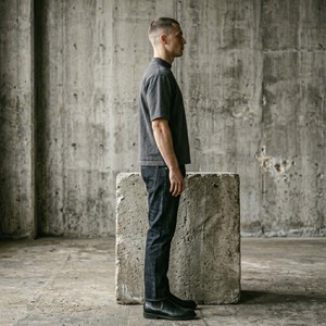 T-shirt vierge streetwear pour homme avec logo personnalisé, en coton ultra lourd 500 g/m², coupe structurée ample - Product Image 3