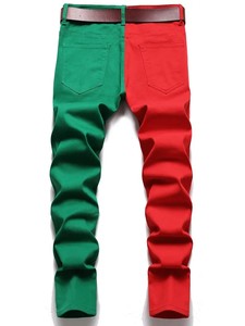 Nuevos Jeans de Mezclilla Premium de Diseño Desgastado, Alta Calidad, Transpirables para Invierno, Color Sólido, Bordados, Lavados, Venta al Por Mayor OEM - Product Image 2