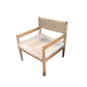 Meubles de patio de salle à manger d'hôtel chaises de salle à manger en rotin design moderne avec pied en bois matériaux de la plus haute qualité prix de gros - Product Image 2