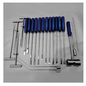 Nouvel ensemble d'instruments orthopédiques pour l'élimination du ciment, 22 pièces, en acier inoxydable, faible MOQ, prix de gros, qualité supérieure, Medtrust Surgical CE - Product Image 1
