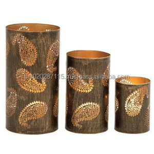 Bougeoir votif en fer découpé au laser le plus vendu avec un charme antique pour créer un attrait esthétique dans n'importe quel espace - Product Image 5