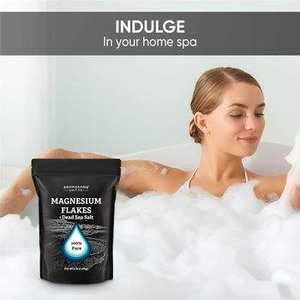 Sel de Bain de la Mer Morte en Poudre, 5 lb, Marque Privée, Nouvelle Formule Premium, Grains Fins, Lavande Bio, Relaxant, 100% Naturel Pur, Aromasong Int. - Product Image 2