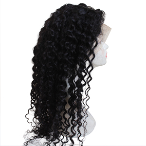 Bougez avec confiance avec notre perruque en cheveux humains bouclés doublement tissés, avec dentelle HD – densité maximale, boucles éclatantes et finition impeccable. - Product Image 1