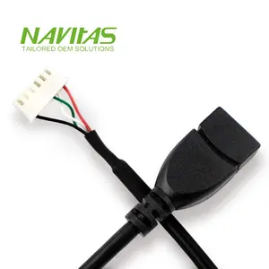 Conectores de la serie XH 2,54mm 6 pines XH Conjunto de cable USB A