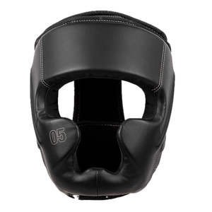 Équipement d'arts martiaux, casque de protection pour l'entraînement de boxe, équipement de combat MMA en cuir, casque de boxe et de kickboxing - Product Image 1