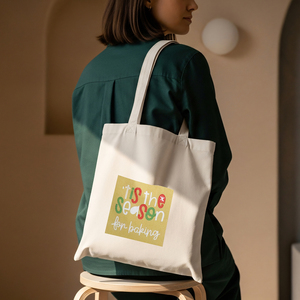 Fabricante de Bolsas de Compras de Algodón Cardado 100% con Diseño Impreso de Primera Calidad, las Más Vendidas, a Bajo Precio. - Product Image 1