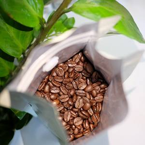 HANCOFFEE PREMIUM Mezcla de 60% Arábica y 40% Robusta en Grano Tostado - Sabor Agradable - Bolsa Personalizable - Muestra Gratis - Product Image 3