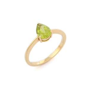 14K Solid Gold Statement <b>Ring</b> with Cushion Cut <b>Citrine</b>-Hip Hop Style Wedding <b>Ring</b> Set - Product Image 2