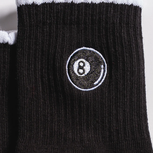 Calcetines de Pilates con Logotipo Personalizado, Calcetines Negros hasta el Tobillo con Suela a Cuadros Antideslizante, Mezcla de Algodón para Mujer, Uso Diario, Estilo Regular - Product Image 2