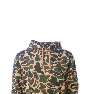 Sweat à capuche camouflage coupe-vent en molleton 100 % coton épais de haute qualité, personnalisable avec logo et étiquettes, unisexe, pour la saison hivernale - Product Image 5