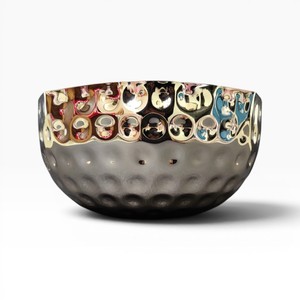 <b>Star</b> Shaped Hammered Decorative Metal <b>Chocolate</b> Bowl Customizable <b>Chocolate</b> Accessories Supplier Custom Sizes Color Available - Product Image 4