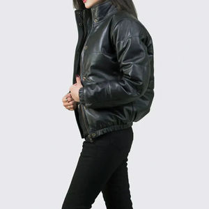 Chaqueta de Cuero para Mujer, Ajustada, Cómoda, Transpirable, Informal, Colores y Tallas Personalizables, Superventas de Moda - Product Image 2