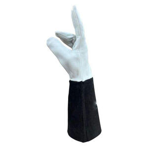 Guantes de Soldadura TIG Resistentes al Calor, de Piel de Cabra y Vacuno, Protección Anticorte para Manos y Brazos - Product Image 4