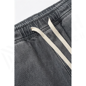 Haute qualité personnalisé hommes Denim jean hiver automne droite taille moyenne séchage rapide respirant coton pour - Product Image 5