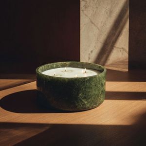 Premium Marble Candle Wax Jar Container For Handmade Candle Production And Luxury Home Decoration Purpose - Product Image 5