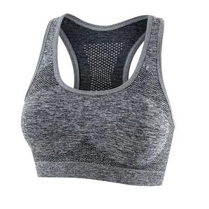 Sujetador deportivo hueco para mujer, para fitness, yoga, correr, gimnasio, acolchado, push-up, sin costuras, top atlético, brassiere - Product Image 1