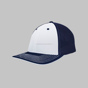 OEM vente en gros conception imprimée personnalisée 5 6 panneau casquette de camionneur broderie patch baseball maille sublimation ébauches casquettes de camionneur - Product Image 3