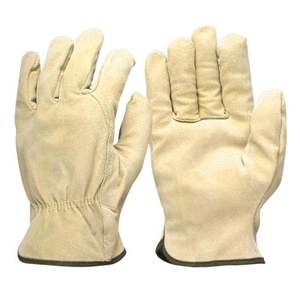 Premium Quality Cowhide Grain Leather <b>Driver</b> Work <b>Gloves</b> Heavy Duty Industrial Safety <b>Gloves</b> Soft Comfortable Gardening Heat - Product Image 4