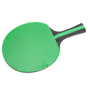 Raqueta Profesional de Tenis de Mesa con Hoja de Madera, Pala de Ping Pong con Superficie de Goma Verde, Mango Antideslizante, Duradera para Entrenamiento - Product Image 1