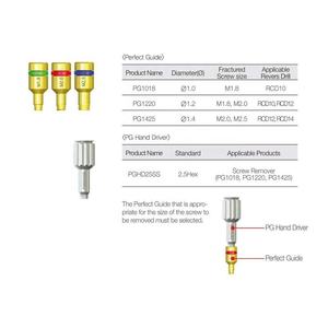 Kit de retrait de vis cassées pour implants dentaires en acier inoxydable réutilisable, autoclavable, Master CE par GS, le plus vendu - Product Image 3