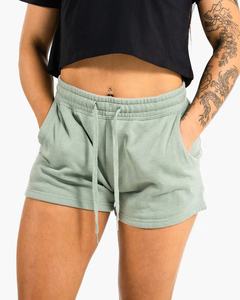 Wholesale Custom High Quality Breathable <b>Shorts</b> For <b>Women</b> Cotton Gym Fitness Running Casual Custom <b>Shorts</b> Above <b>Knee</b> <b>Length</b> - Product Image 3
