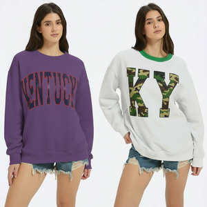 Sudadera cuello alto personalizada para mujer, cálida, informal, de moda, holgada, para uso diario - Product Image 4