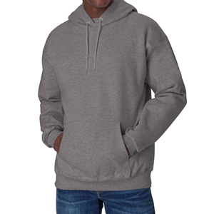Sudadera con Capucha para Hombre, Color Sólido, Corte Regular, Felpa de Algodón, Informal, para Otoño, con Bolsillo Delantero y Capucha con Cordón Ajustable - Product Image 1