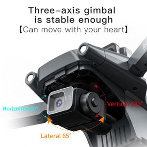 Drone professionnel L600 HD 4K avec moteur brushless, système de positionnement global (GPS), FPV 5G 3km et évitement d'obstacles – Quadcopter professionnel - Product Image 3