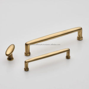 Poignée de meuble en métal massif, conçue pour la robustesse et le style, pour tiroirs de cuisine, armoires et quincaillerie de meubles - Product Image 2