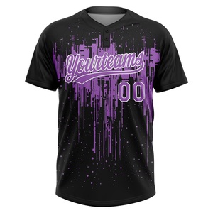 Jersey de Softbol de Alta Calidad con Botones Completos, Ropa Deportiva Personalizada para Equipos, Impresión por Sublimación, Proveedor de Ropa Deportiva OEM ODM - Product Image 1