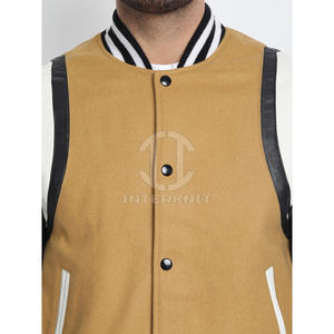 Veste bomber en nylon imperméable, logo brodé personnalisé, légère, style baseball, colorée, pour le printemps - Product Image 4