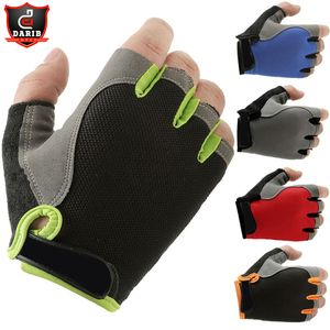 OEM ODM Custom Bicycle Gloves Anti <b>Slip</b> Breathable <b>Half</b> Finger Gel Padded Short Cycling Sports Pro - Product Image 3