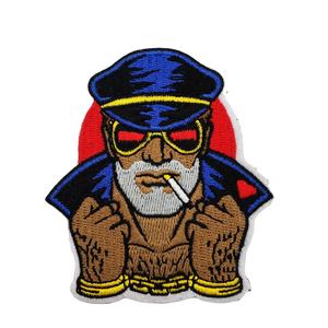 Personalized Embroidered Designer Patch Logo for Hats Clothing <b>Jackets</b> Bags Iron On Backing Wholesale OEM Factory Fashion - Product Image 4